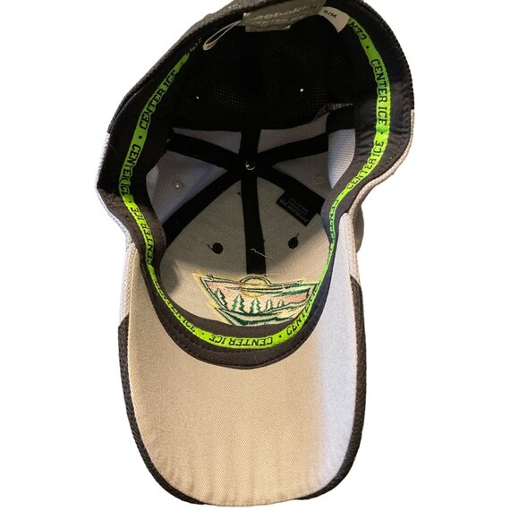 Reebok NHL Center Ice Collection Hat Minnesota Wild Logo Black & Grey S/M - Picture 7 of 7